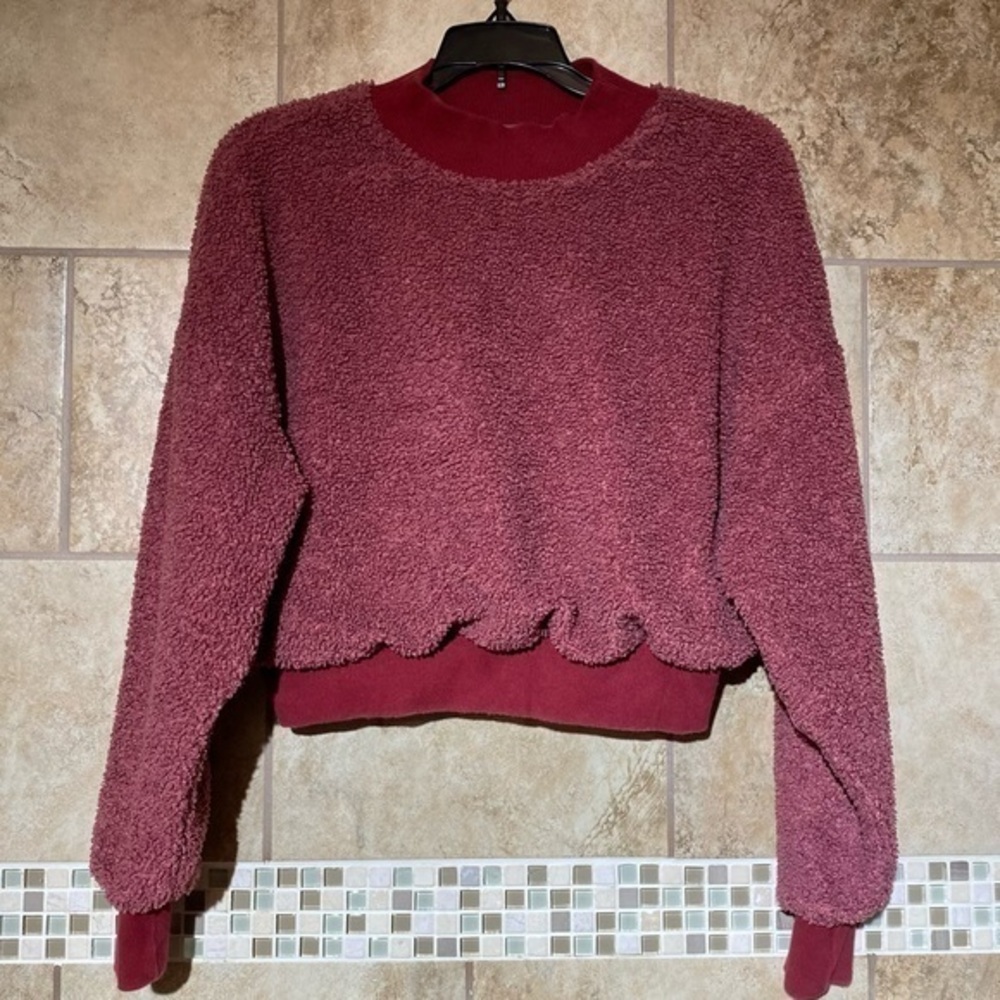 Fabletics Cropped Sweater | Fabletics Malia Polar Fleece Pullover